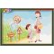C008 mother and daughter design Good quality Diy oil Paint by numbers