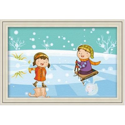 C010 children design painting on canvas digital oil painting jia cai tian yian wholesales