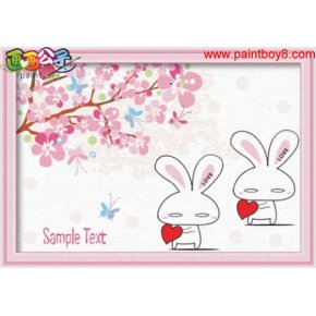 20*30cm cartoon bild fabrik heißer verkauf leinwand gemälde großhandel diy Öl malen nach zahlen