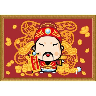 wholesales paint with numbers C078 chinese painting on canvas digital painting wholesales