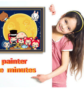 Painting sets for canvas oil painting new design painting by numbers