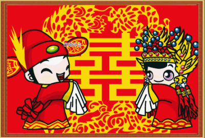 diy oil painting with numbers - EN71-3 - ASTMD-4236 acrylic paint - paint boy 20*30cm chinese design