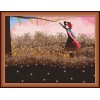 Factory sell CE picture by number,little girl picture oil painting by numbers