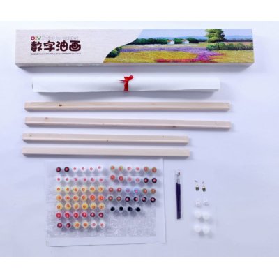 painting by number art set factory hot selling set paint by number