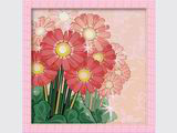 Ventas al por mayor diy pintura con números D015 pintura al óleo abstracta de la flor con la imagen