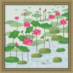 Farbe für die malerei setzt- en71-3- astmd- 4236- junge 30*30cm acrylfarbe malen