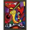 Best price Diy oil painting by numbers E043 music world abstract oil painting on canvas