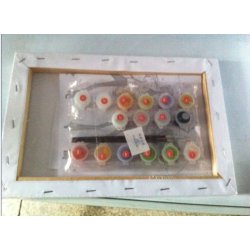 Pintura para los niños, Los niños de la lona pintura al óleo conjunto