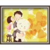 wholesales factory 30*40cm oil cartoon painting painty by number diy oil painting