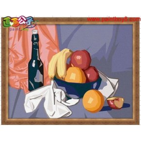 stillleben abstrakte Ölgemälde auf leinwand obst Ölgemälde großhandel diy Ölgemälde
