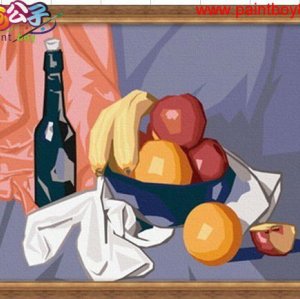 still life abstract oil painting on canvas fruit oil painting wholesales diy oil painting