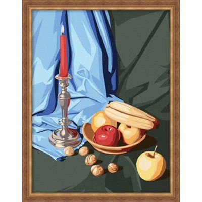 wholesales diy painting by numbers still life oil painting on canvas