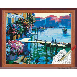 Diy malen nach zahlen- en71-3- astmd- 4236- junge 30*40cm acrylfarbe malen