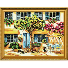 Pintura abstracta del árbol por números - del medio ambiente de acrílico pintura - llegar a 30 * 40 cm