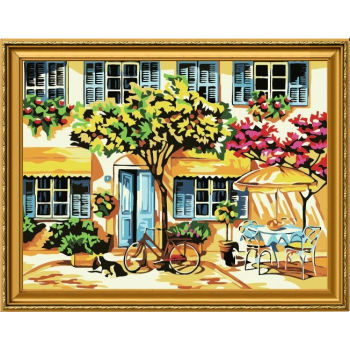 abstract tree painting by numbers- environmental acrylic paint - REACH 30*40cm