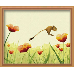 Diy pintura con números - EN71-3 - ASTMD-4236 de acrílico pintura - pintura 40 * 50 cm G053