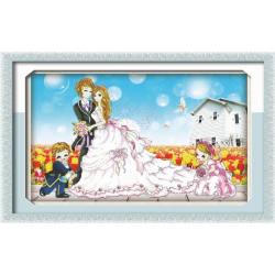 Hochzeit- diy Ölbild von Zahlen- manufactor- en71, ce, sgs- OEM