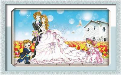wedding - diy oil painting by numbers - manufactor - EN71,CE,SGS - OEM