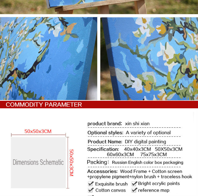2014 factory directory sale diy digital oil paint with EN71,CE,SGS