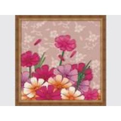 F004 Diy pintura al óleo by números con diseño de la flor jia cai tian yan yiwu ventas al por mayor