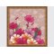 F004 Diy oil Painting by numbers with flower design jia cai tian yan yiwu wholesales