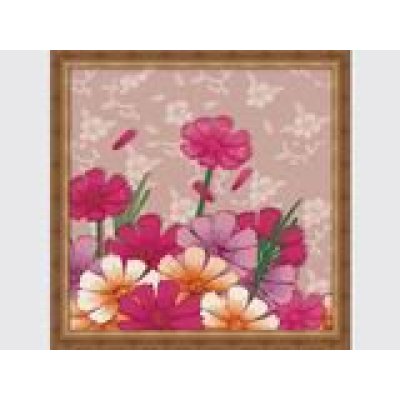 F004 Diy oil Painting by numbers with flower design jia cai tian yan yiwu wholesales