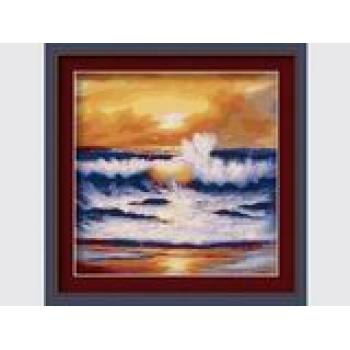 paintboy diy digital oil painting,seascape oil painting by numbers