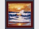 paintboy diy digital oil painting,seascape oil painting by numbers