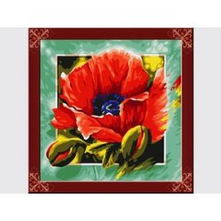 Paintboy pintura por números - foto de la flor de la lona pintura al óleo pintura al óleo principiante kit
