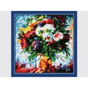 Malen nach zahlen, Ölgemälde blume bild, 2015 neue blumenmalerei