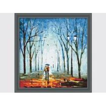 oil painting by numbers tree picture