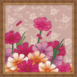 Pintura con números - EN71-3 - ASTMD-4236 de acrílico pintura - pintura 40 * 40 cm
