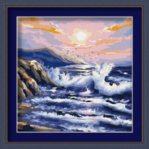 Diy pintura al óleo por números - EN71-3 - ASTMD-4236 de acrílico pintura - pintura 40 * 40 cm
