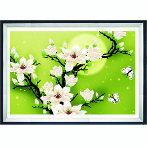 Blume 3.0mm bohren diy Öl leinwand 5d diamant gemälde von nummer Größe