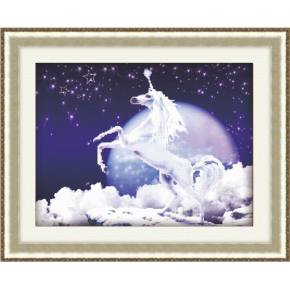 paintboy 5d diy diamant weißes pferd malerei