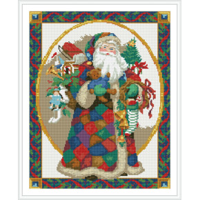 2.5 runden weihnachts-design diamant gemälde von nummer
