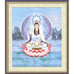 Guanyin diy diamante resina pintura al óleo by number-manufactor-en71, ce, rohs