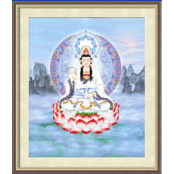 Guanyin diy diamante resina pintura al óleo by number-manufactor-en71, ce, rohs