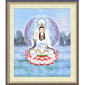 Guanyin diy diamante resina pintura al óleo by number-manufactor-en71, ce, rohs