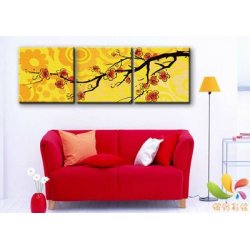 Acryl blumenmalerei, malen nach zahlen blume foto, für home deco