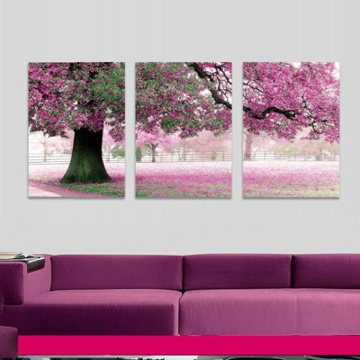 Diy oil Painting 3pcs panels oil painting by numbers group painting home deco