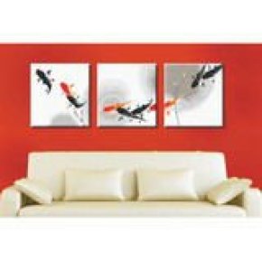 3 stück malen nach zahlen gruppe Ölgemälde home deco