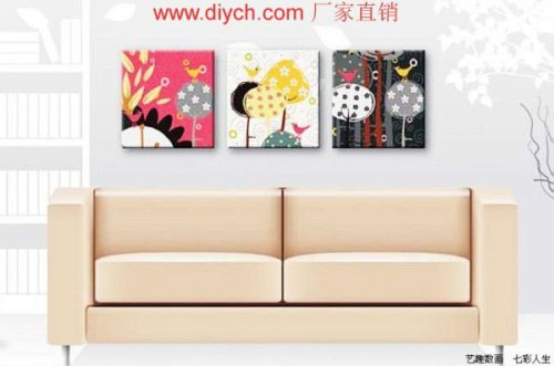 Diy oil painting by digital ,canvas oil painting P007