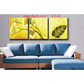 New style Paint by numbers P009 flower design picture painting on canvas