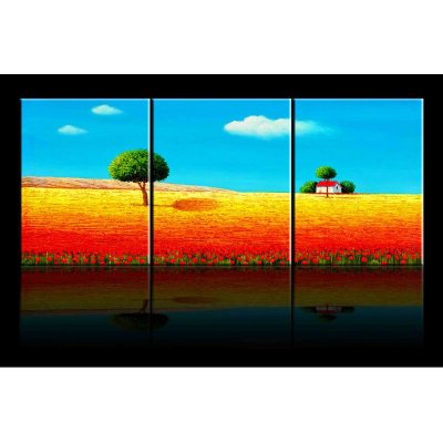 Painting by numbers triple painting by numbers3pcs set diy painting by numbers