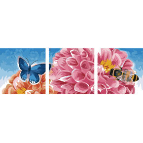 Malen nach zahlen- umwelt erreichen- acrylfarbe