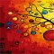 tripych diy oil painting by numbers on canvas GX7167