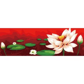 Malen nach zahlen h049 Größe diy Öl malen nach zahlen blumen-design