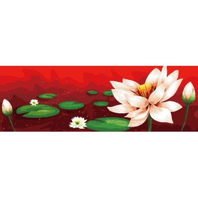 Painting by numbers H049 large size diy oil painting by numbers flower design