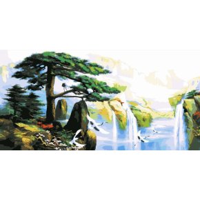 malen nach zahlen leinwand malen nach zahlen treebild